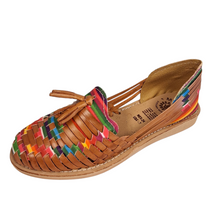 Load image into Gallery viewer, Fiesta Women Leather Huarache