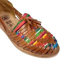 Load image into Gallery viewer, Fiesta Women Leather Huarache