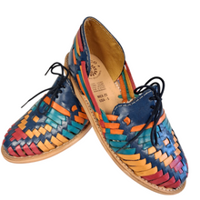 Load image into Gallery viewer, Laced Rainbow Women Leather Huarache