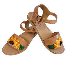 Load image into Gallery viewer, Sunflower Women Leather Huarache