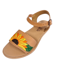 Load image into Gallery viewer, Sunflower Women Leather Huarache