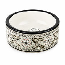 Load image into Gallery viewer, Handcrafted Large Ceramic Dog Bowl