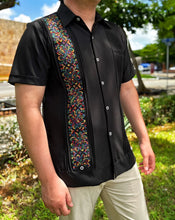 Load image into Gallery viewer, Guayabera Shibalba Black