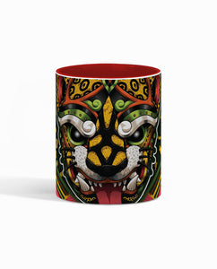 Mascara Jaguar Karani art Mug