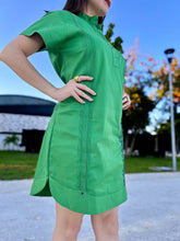 Load image into Gallery viewer, Guayabera Dress Romance Green

