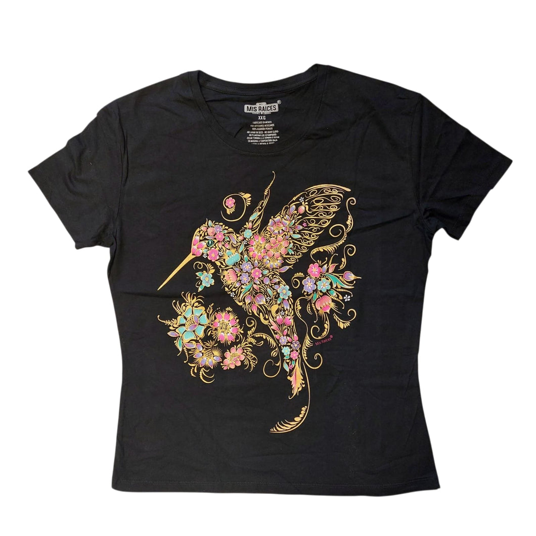 Colibri floral Women's S/S T-Shirt