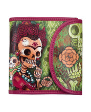 Load image into Gallery viewer, Frida Calavera Women&#39;s Wallet
