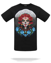 Load image into Gallery viewer, Catrina Tehuana S/S T-shirt
