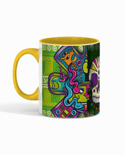 Load image into Gallery viewer, Calendario Azteca Karani Art Mug
